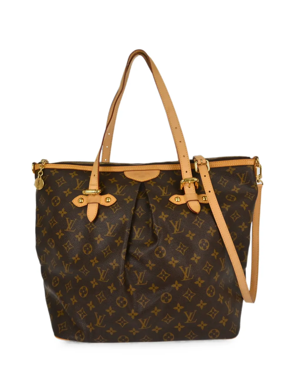 Louis Vuitton Pre-Owned 2011 GM Palermo two-way handbag - Brown