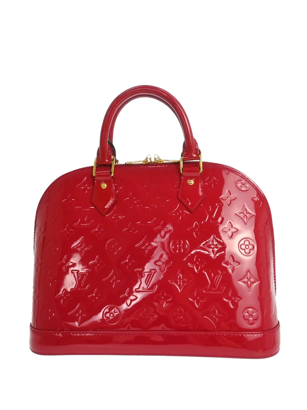 Louis Vuitton Pre-Owned 2013 Vernis Alma tote bag - Rosso