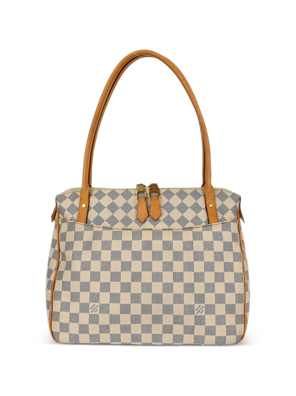 Louis Vuitton Pre-Owned 2012 PM Damier Azur Figari shoulder bag - Toni neutri