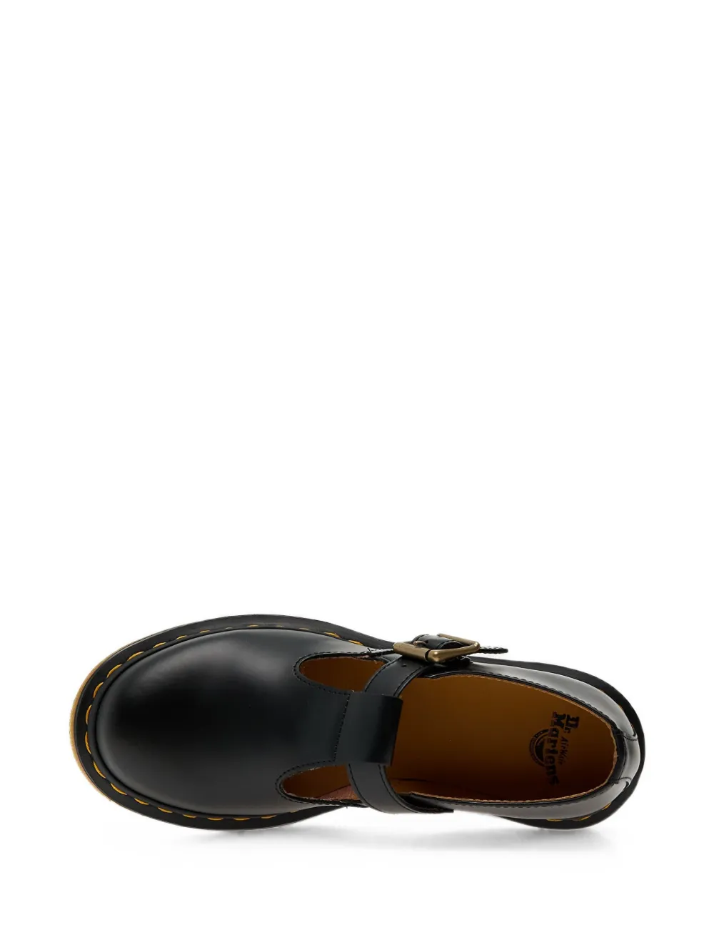 Dr Martens Polley T-bar buckle-fastening shoes Zwart