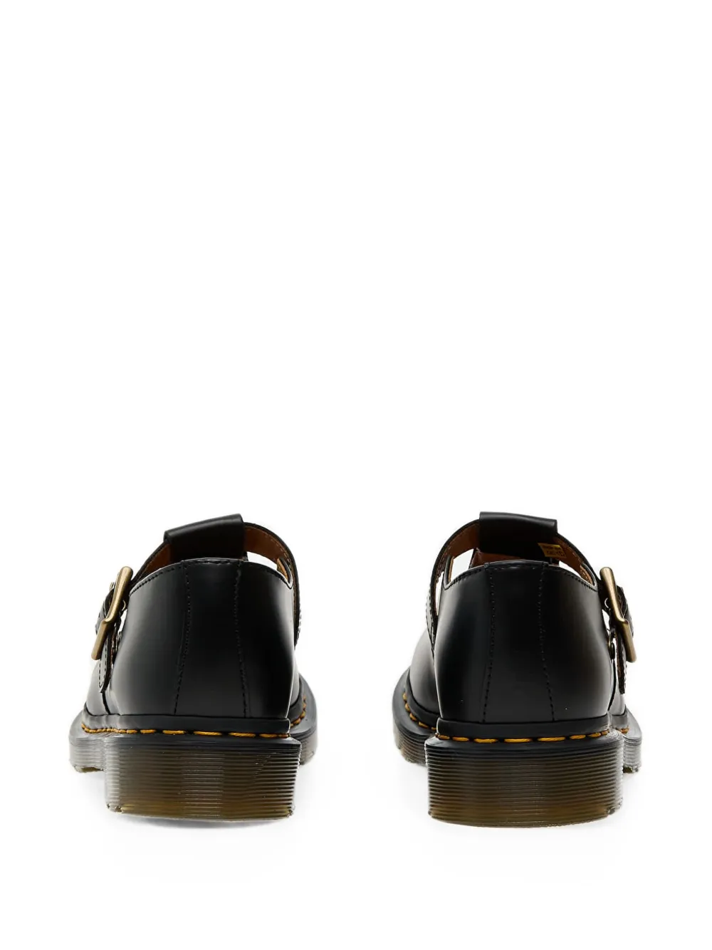 Dr Martens Polley T-bar buckle-fastening shoes Zwart