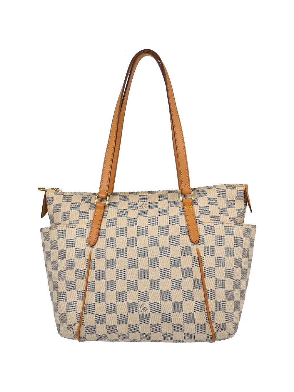 Louis Vuitton Pre-Owned 2014 PM Damier Azur Totally tote bag - Toni neutri