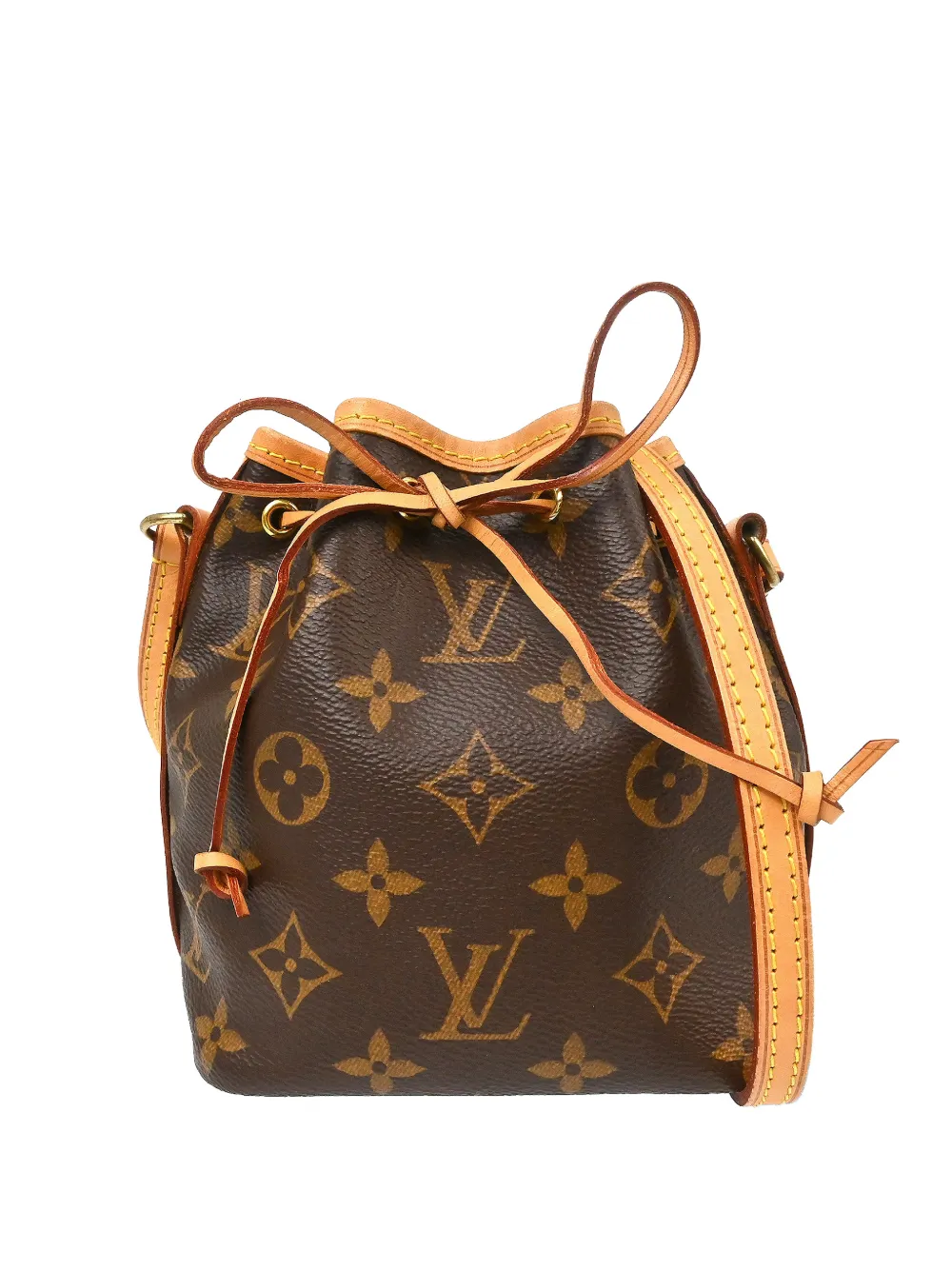 Louis Vuitton Pre-Owned 2020 Monogram Nano Noe bucket bag - Marrone