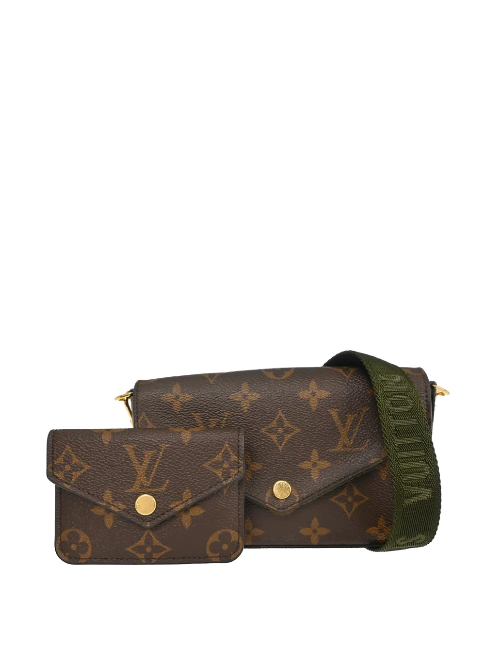 Louis Vuitton Pre-Owned 2010-2020s Felicie Monogram mini bag - Marrone