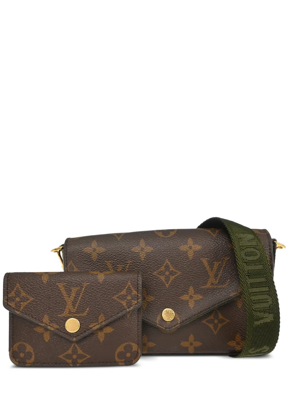 Louis Vuitton Pre-Owned 2010-2020s Felicie Monogram mini bag - Marrone