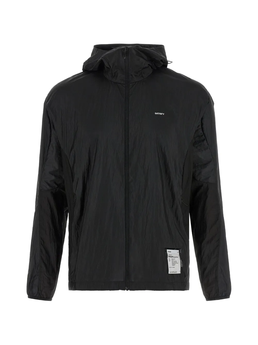 Satisfy Pertex® Diamond Fuse windbreaker jacket - Schwarz