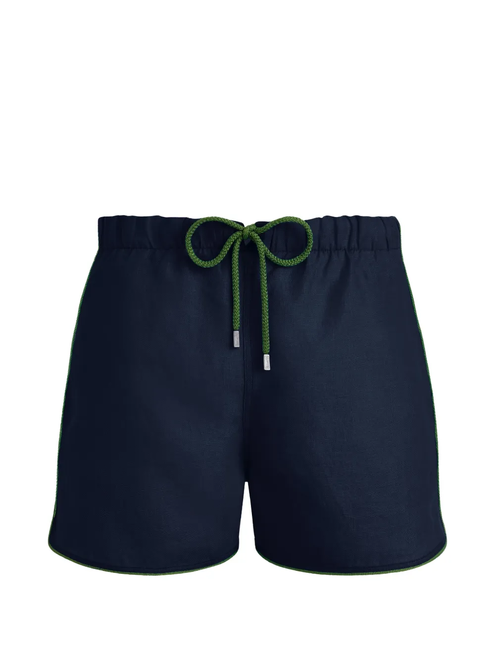 Vilebrequin drawstring linen swim shorts - Blu