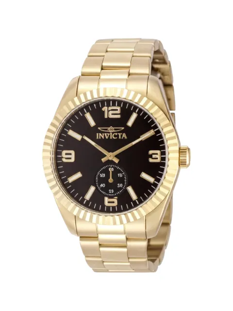 Invicta Specialty 43mm fluted-bezel watch