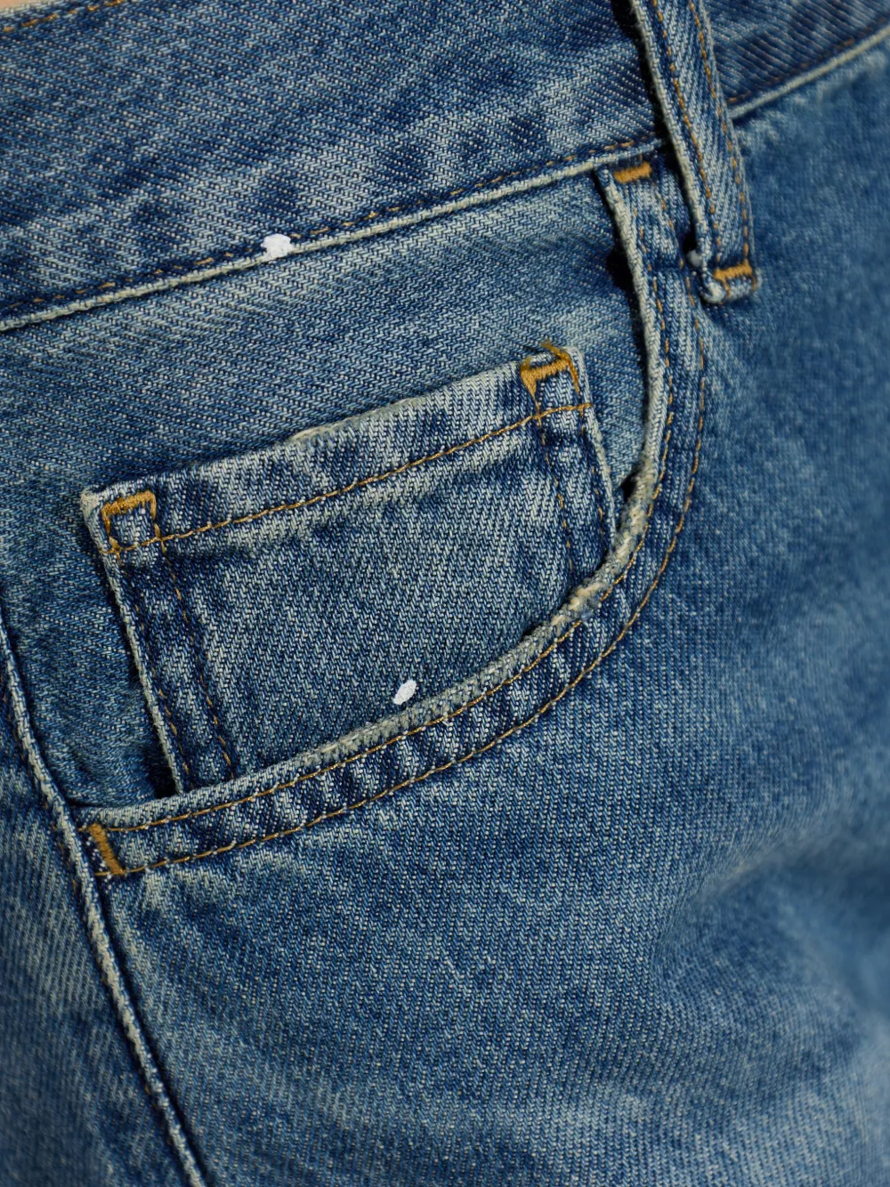 Carhartt WIP Arin jeans met verfspatten Blauw