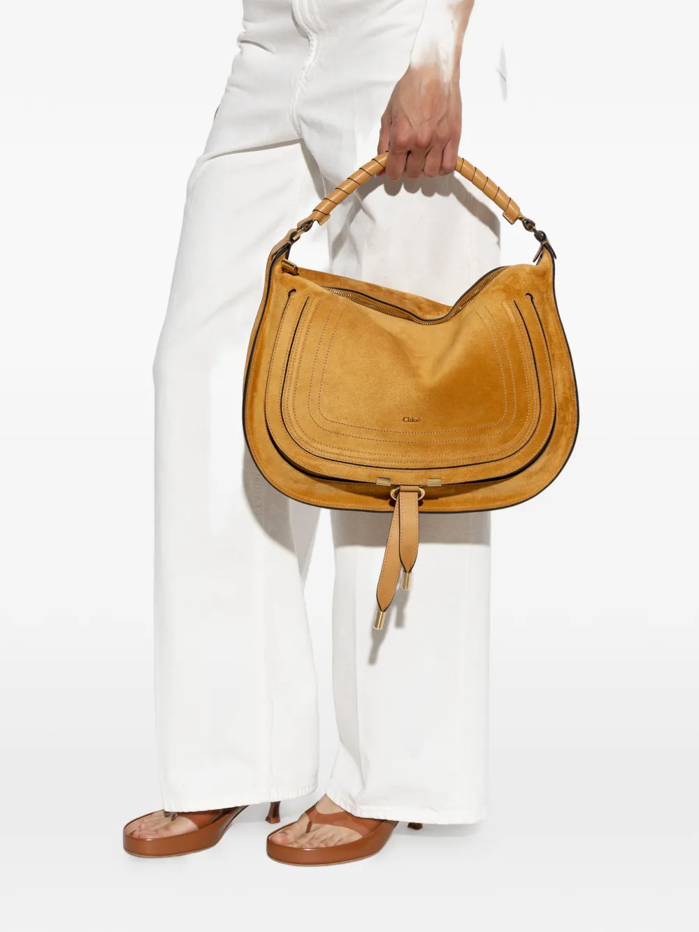 Chloé Marcie shopper Oranje