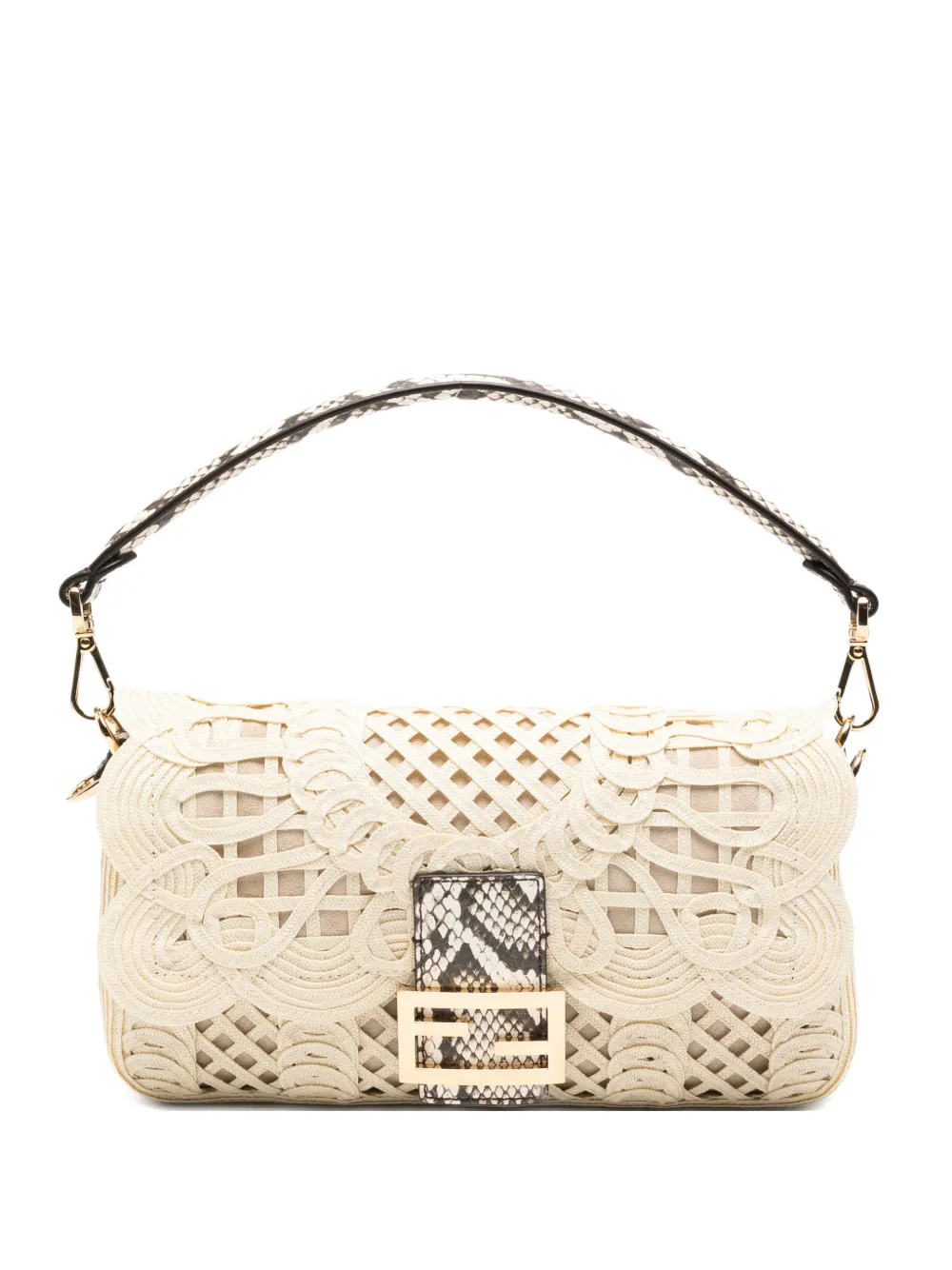 FENDI Baguette shoulder bag - Toni neutri