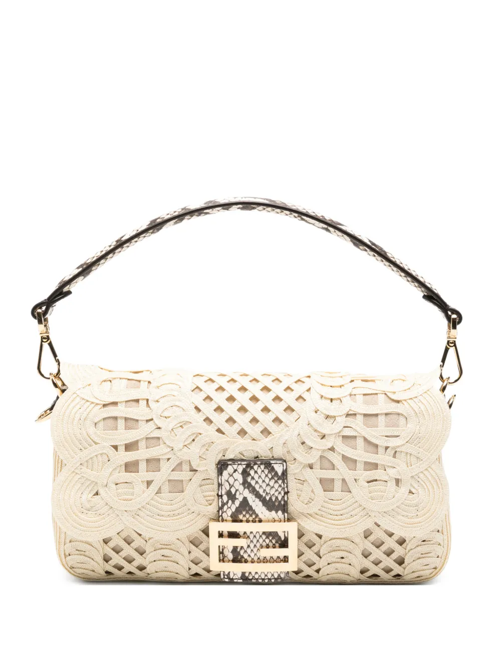 FENDI Baguette shoulder bag - Toni neutri