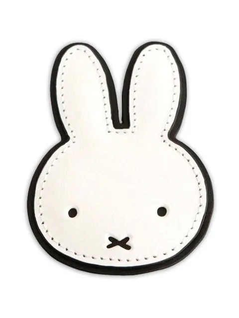 Andres Gallardo Miffy leather brooch