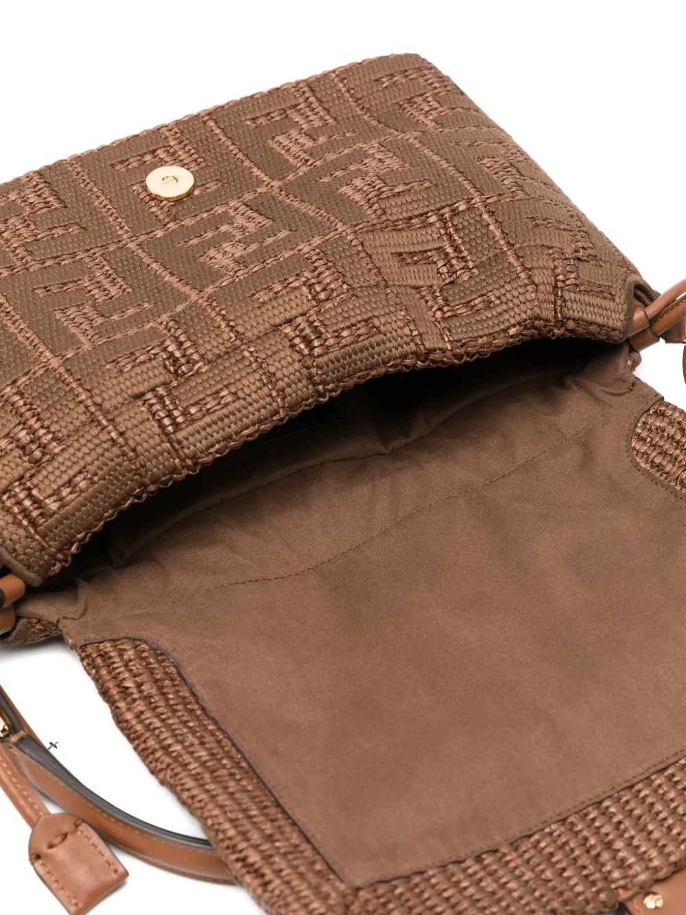 FENDI Mamma Baguette schoudertas Bruin