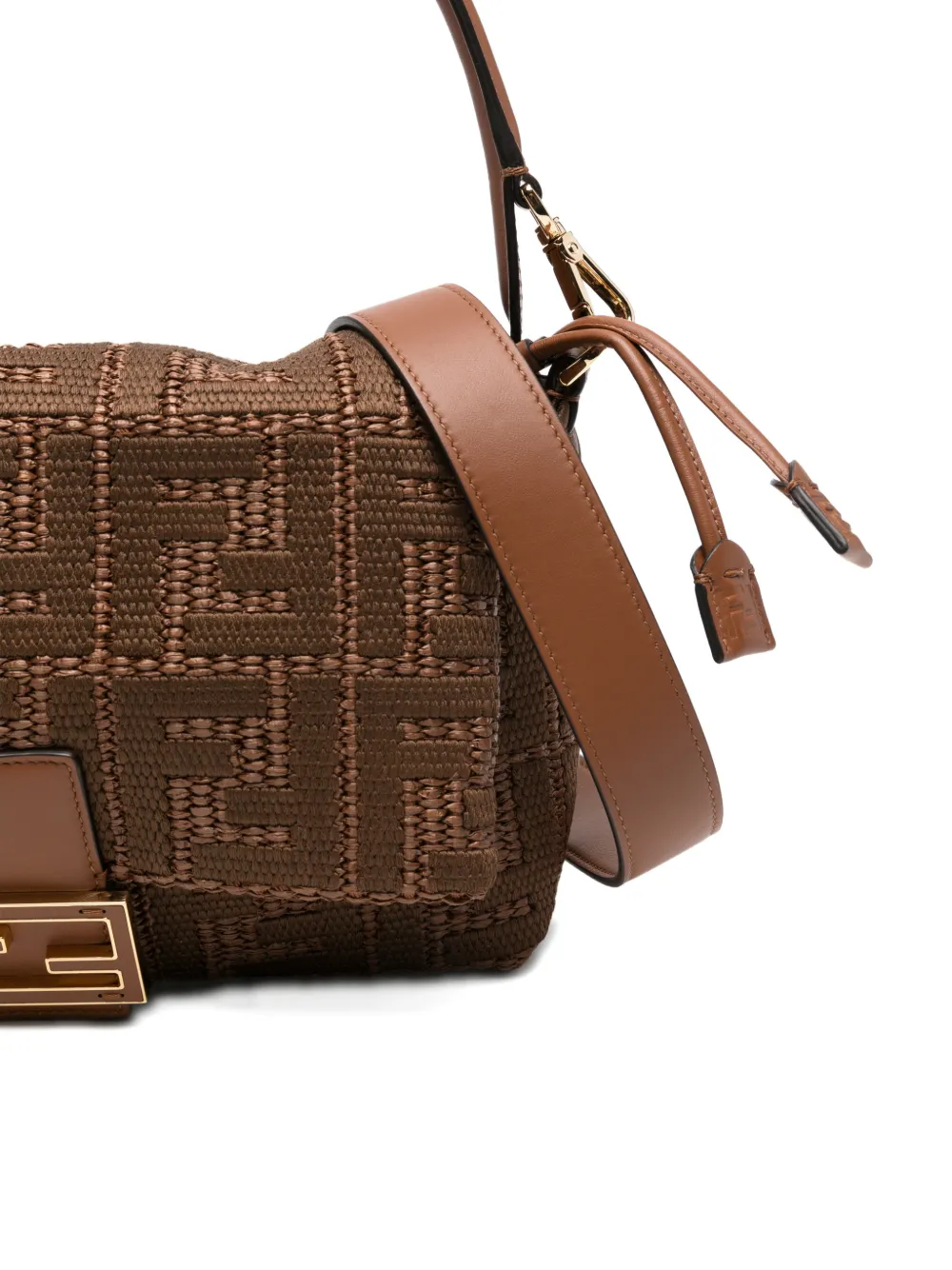 FENDI Mamma Baguette schoudertas Bruin