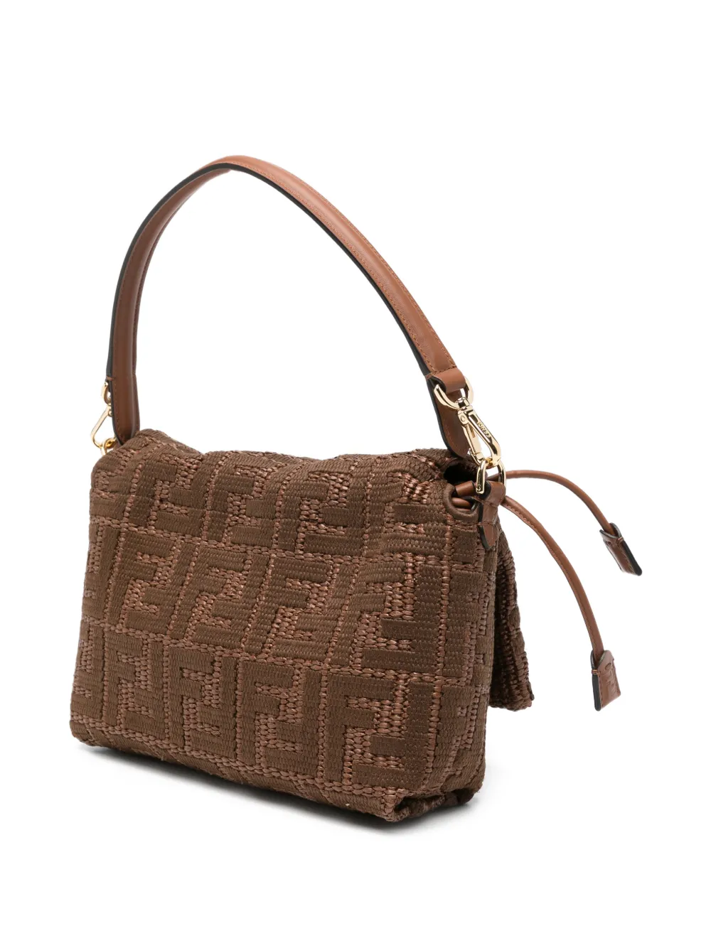FENDI Mamma Baguette schoudertas Bruin