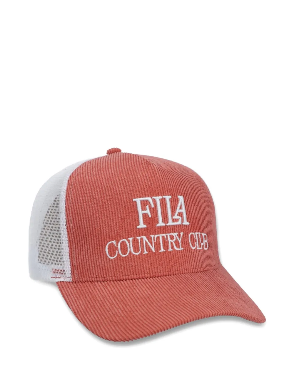Fila Cody ribfluwelen pet met mesh Oranje