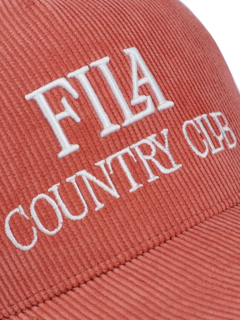 Fila Cody ribfluwelen pet met mesh Oranje