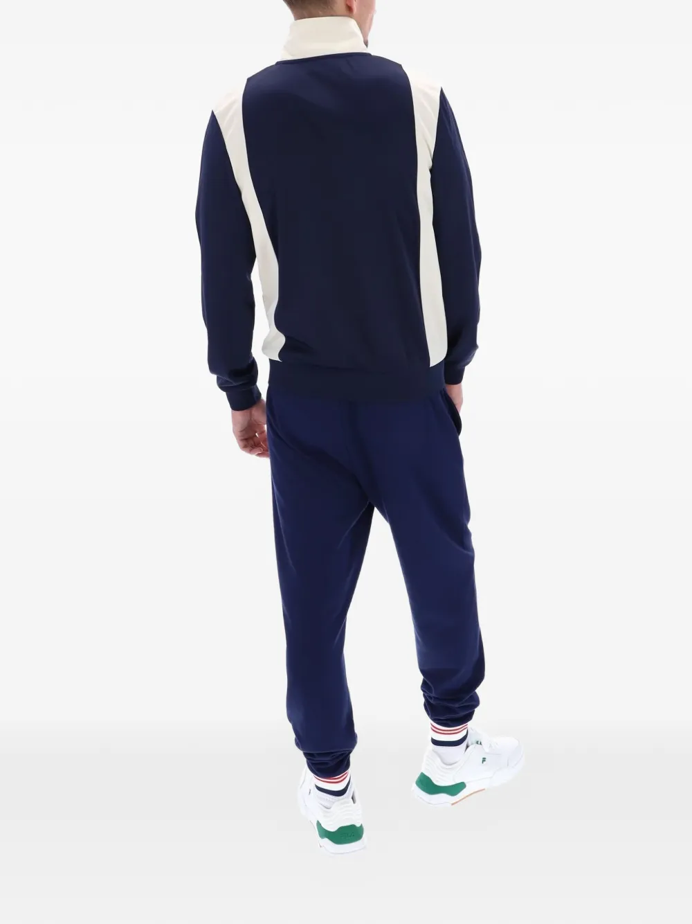 Fila Andre jack met colourblocking Blauw