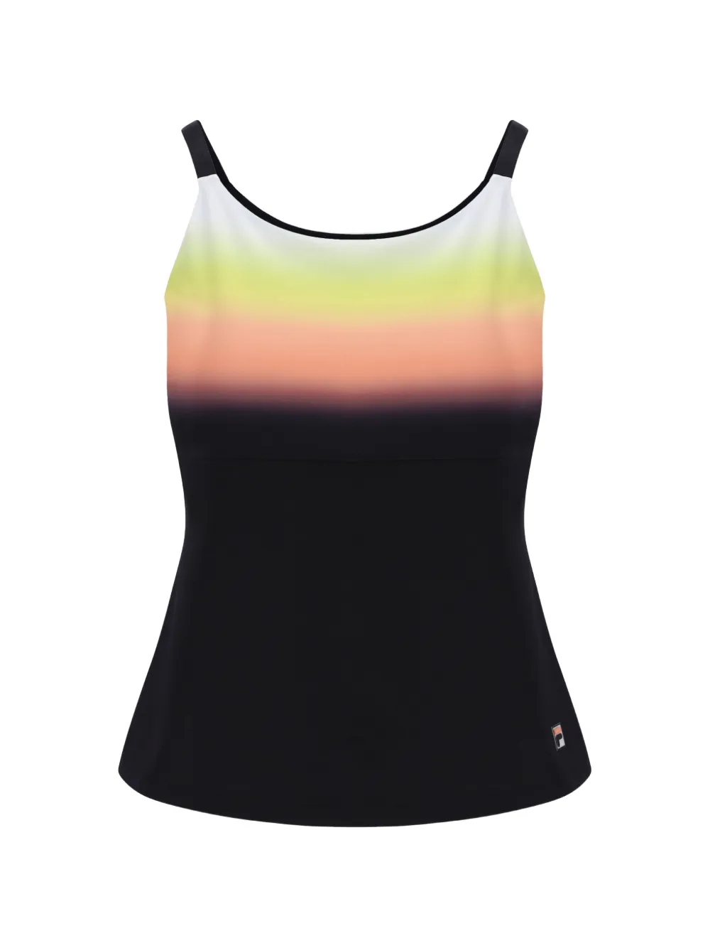 Fila Canotta Backspin con stampa - Nero