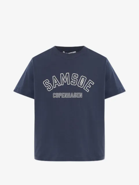SAMSOE SAMSOE Camiseta Sacamino com logo