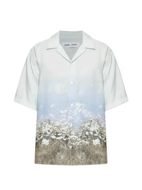 SAMSOE SAMSOE Saayo floral-print short-sleeve shirt