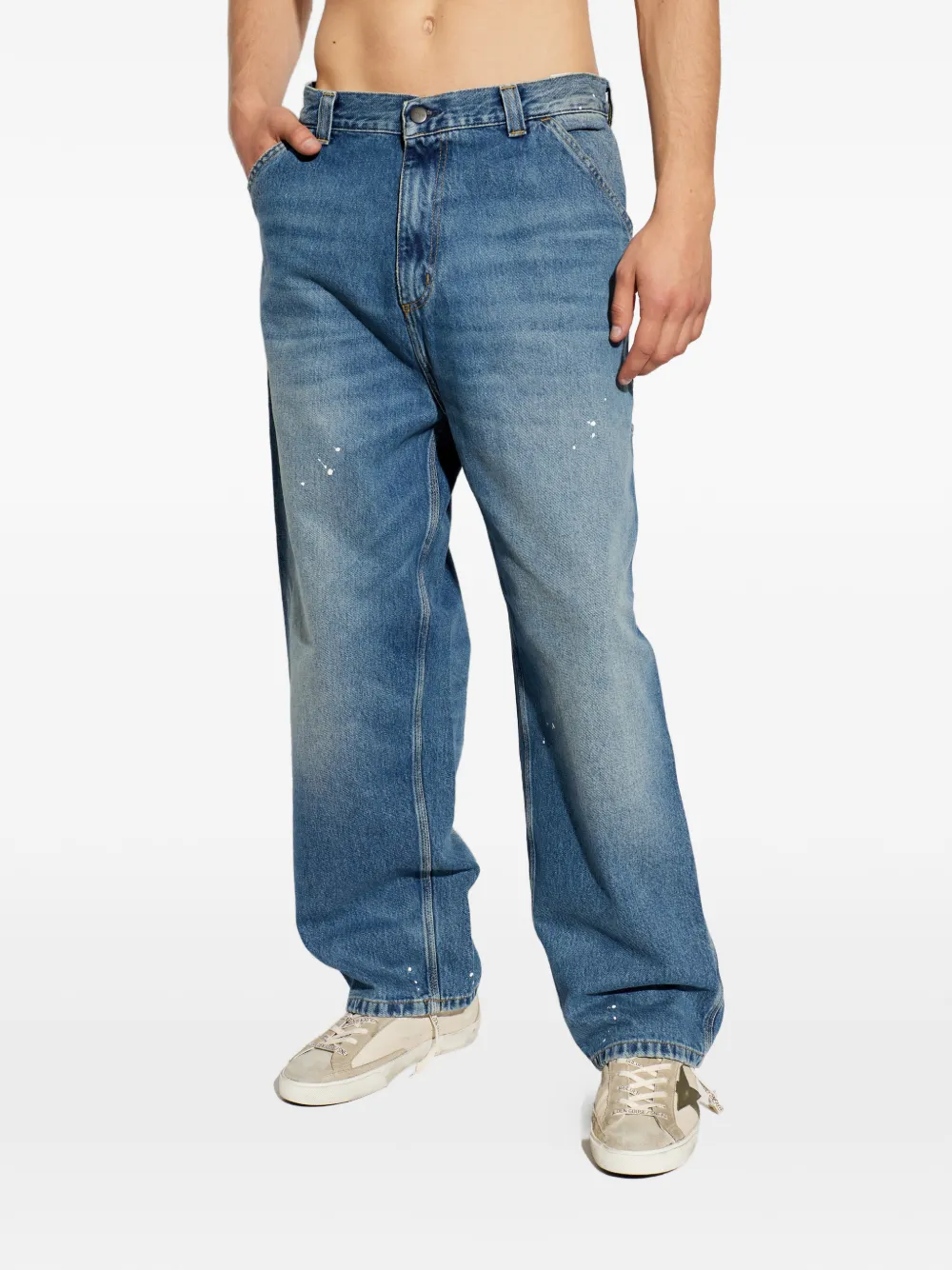 Carhartt WIP OG Single Knee broek Blauw