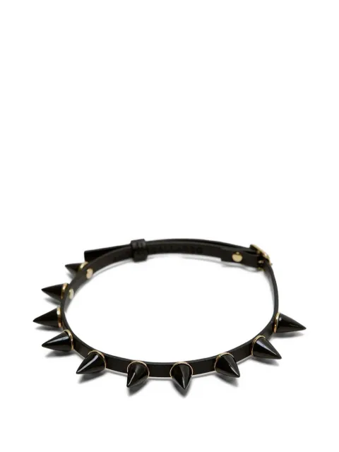 Andres Gallardo Mini Spike leather choker