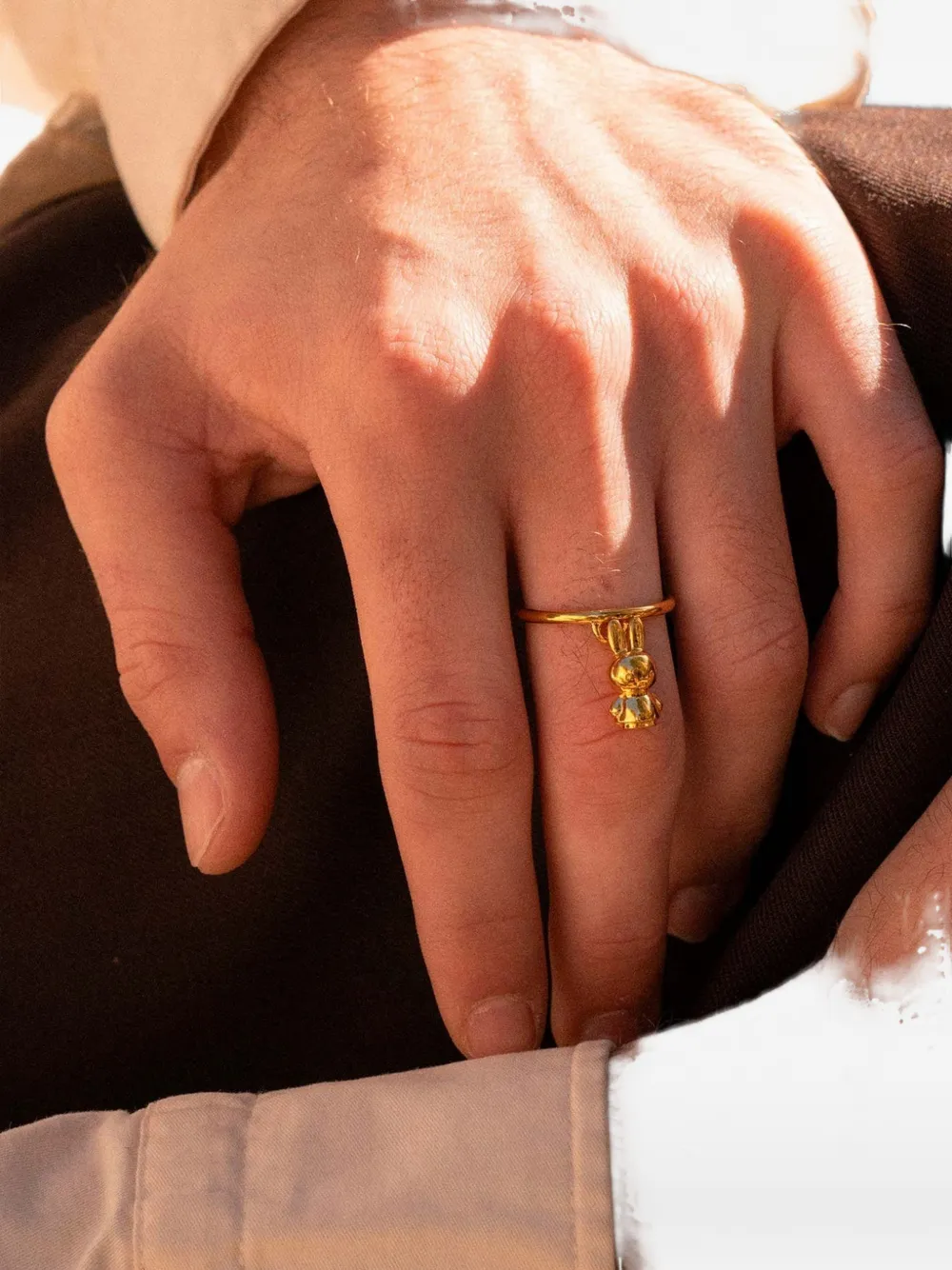 Andres Gallardo Miffy charm ring - Oro