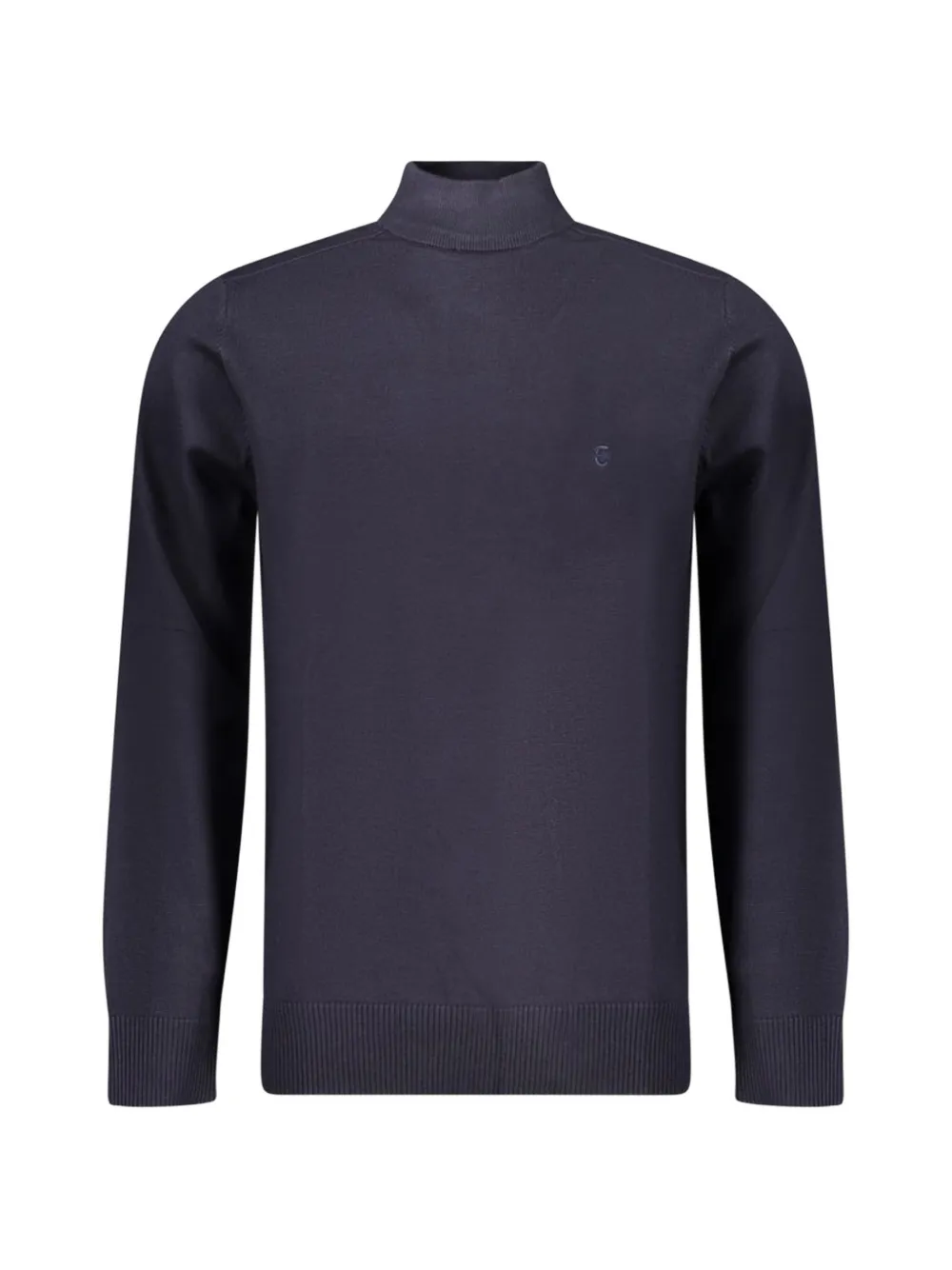 COVERI MOVING high-neck logo-embroidered sweater