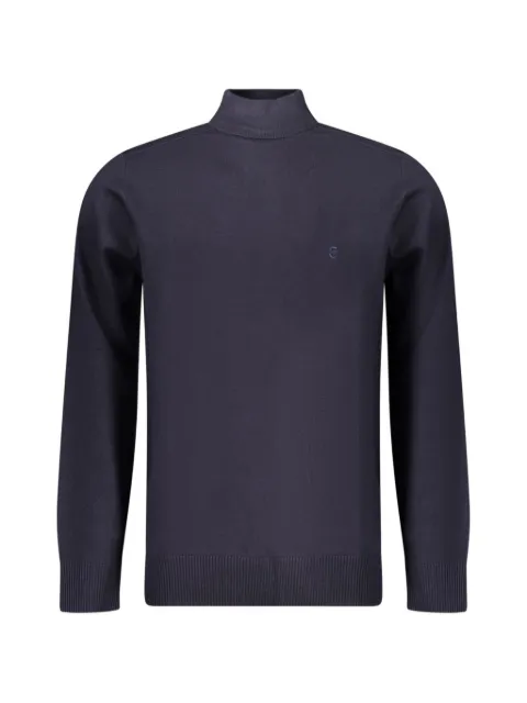 COVERI MOVING high-neck logo-embroidered sweater