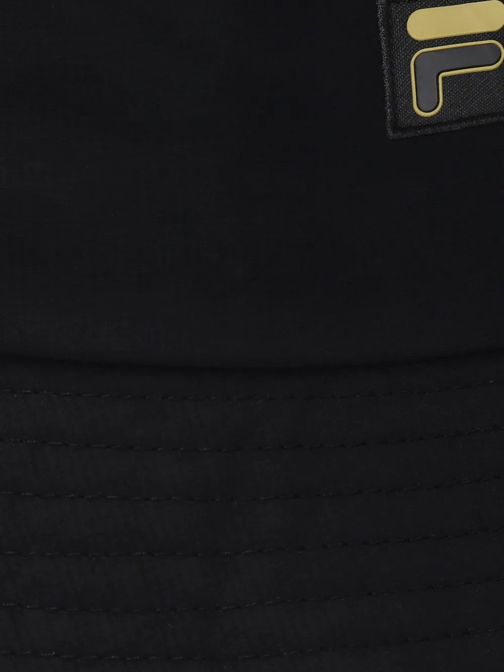 Fila Oath vissershoed met logopatch Zwart
