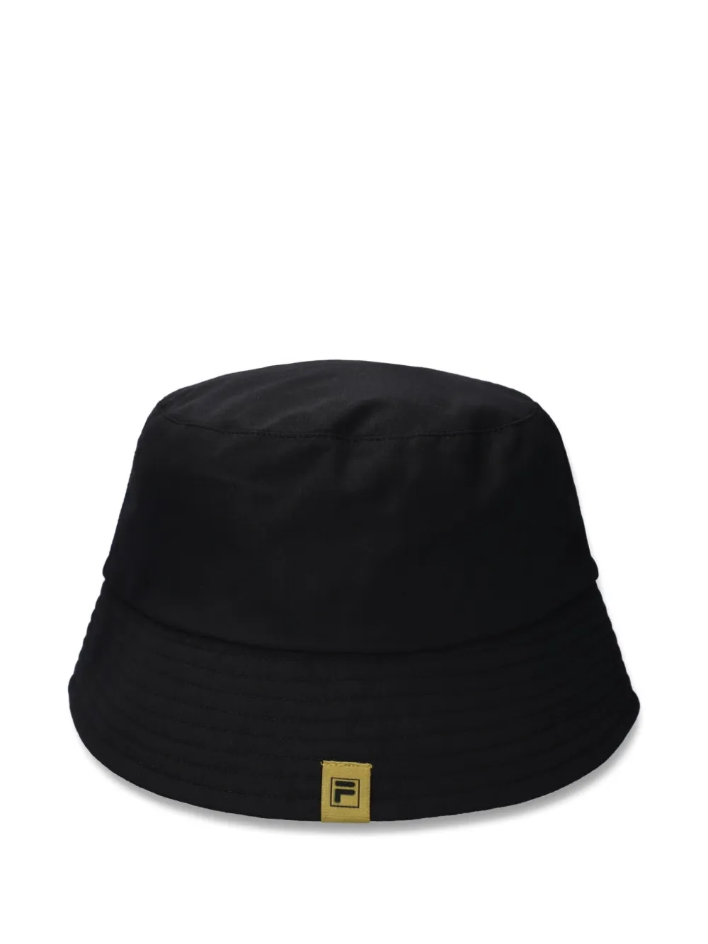 Fila Oath vissershoed met logopatch Zwart