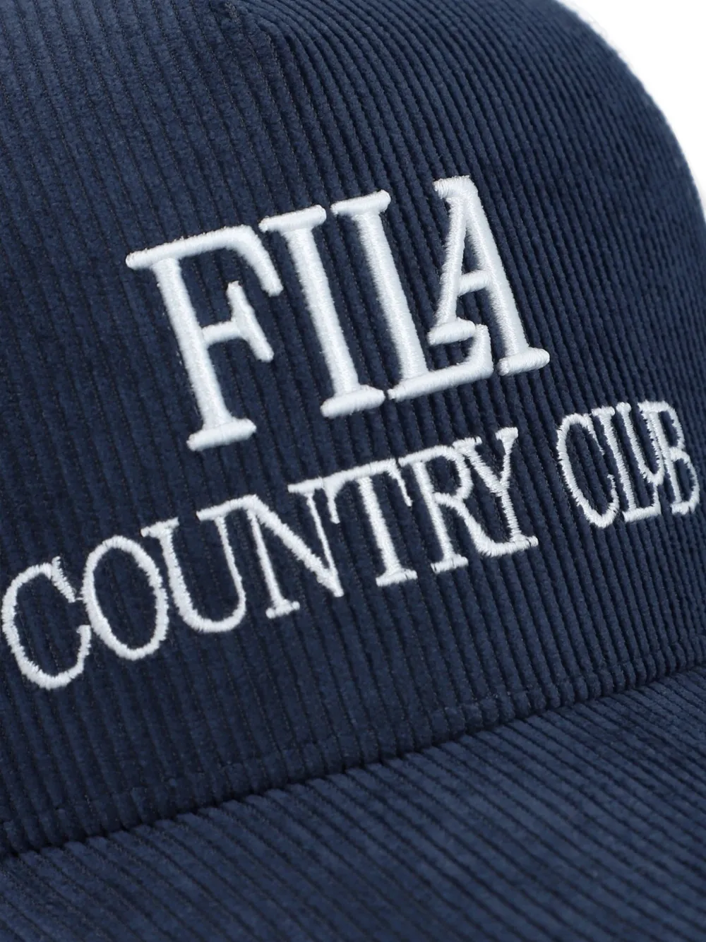 Fila Ribfluwelen pet met mesh rug Blauw