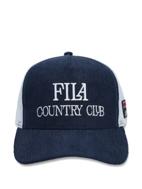 Fila corduroy mesh-back cap