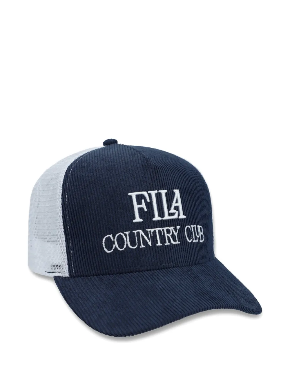 Fila Ribfluwelen pet met mesh rug Blauw