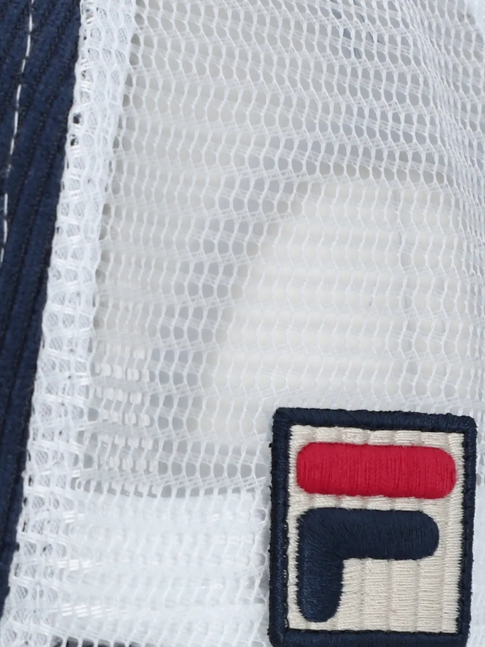 Fila Ribfluwelen pet met mesh rug Blauw