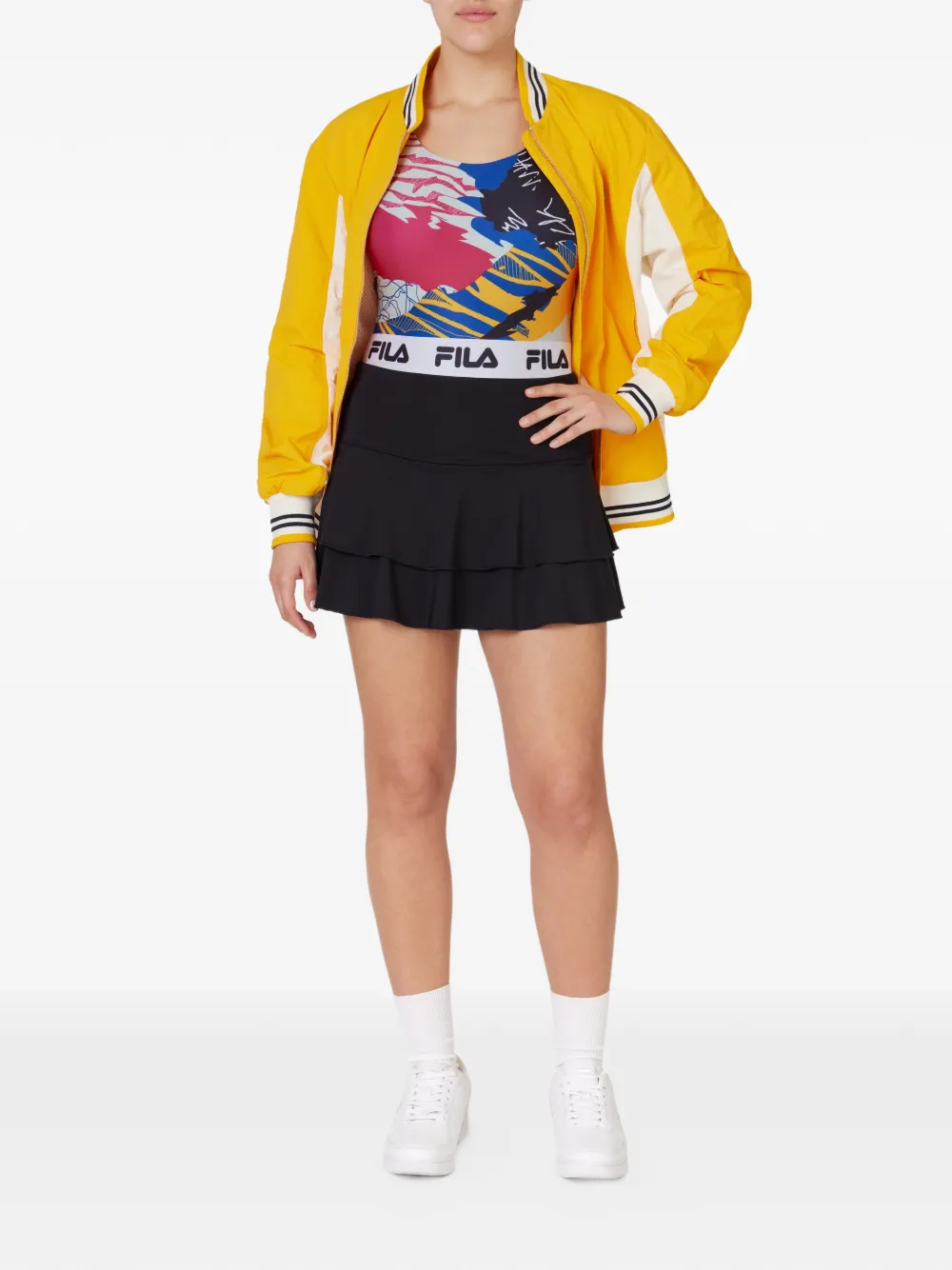 Fila Romper met print Zwart
