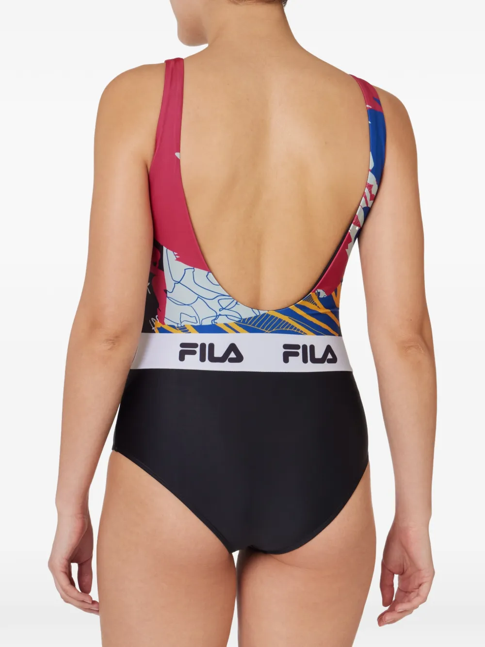 Fila Romper met print Zwart