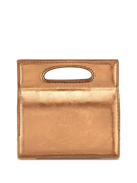 Tyler Ellis micro Stella metallic-leather tote bag