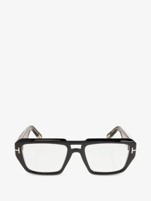 TOM FORD T-motif geometric-frame glasses