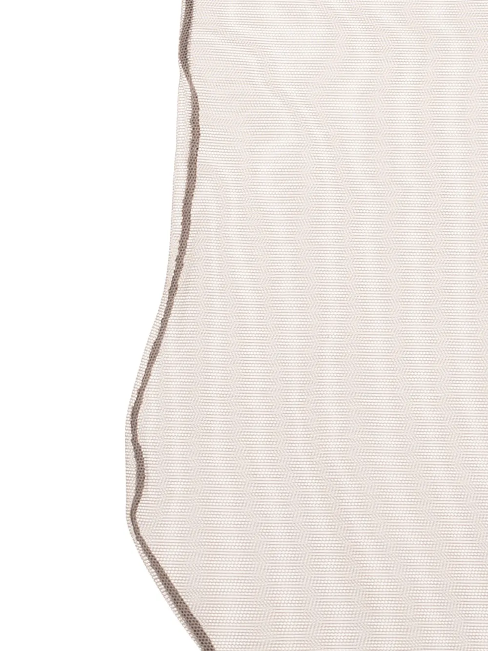 Valentino Garavani Mesh sokken met kanten afwerking Beige