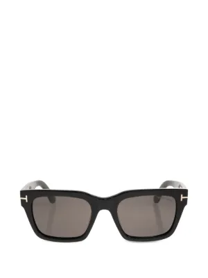 Eyewear By David Beckham スクエアフレーム サングラス | ブラック