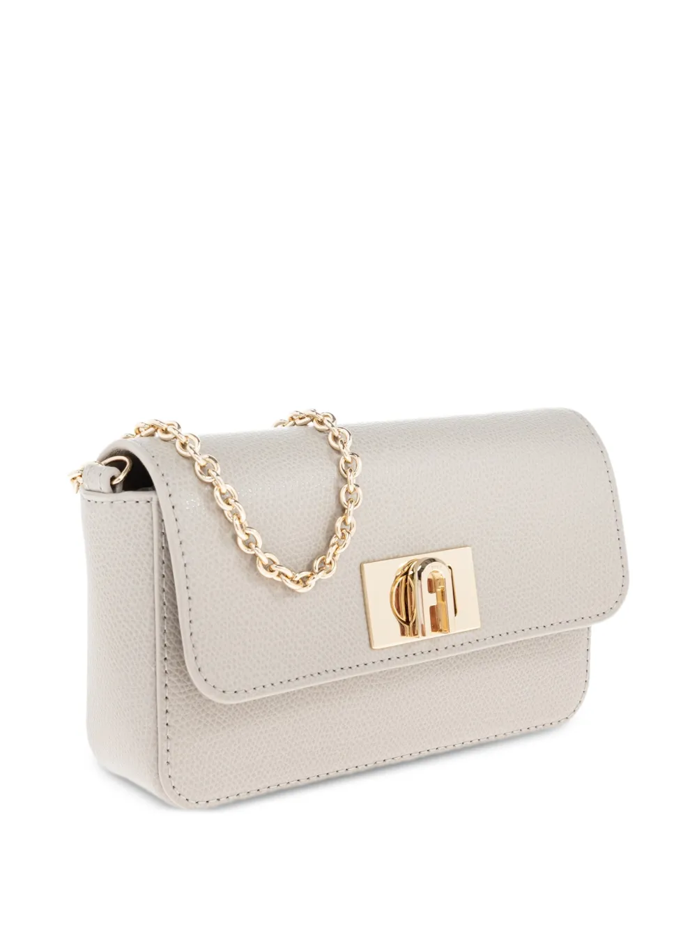 Furla 1927 leren shopper Grijs