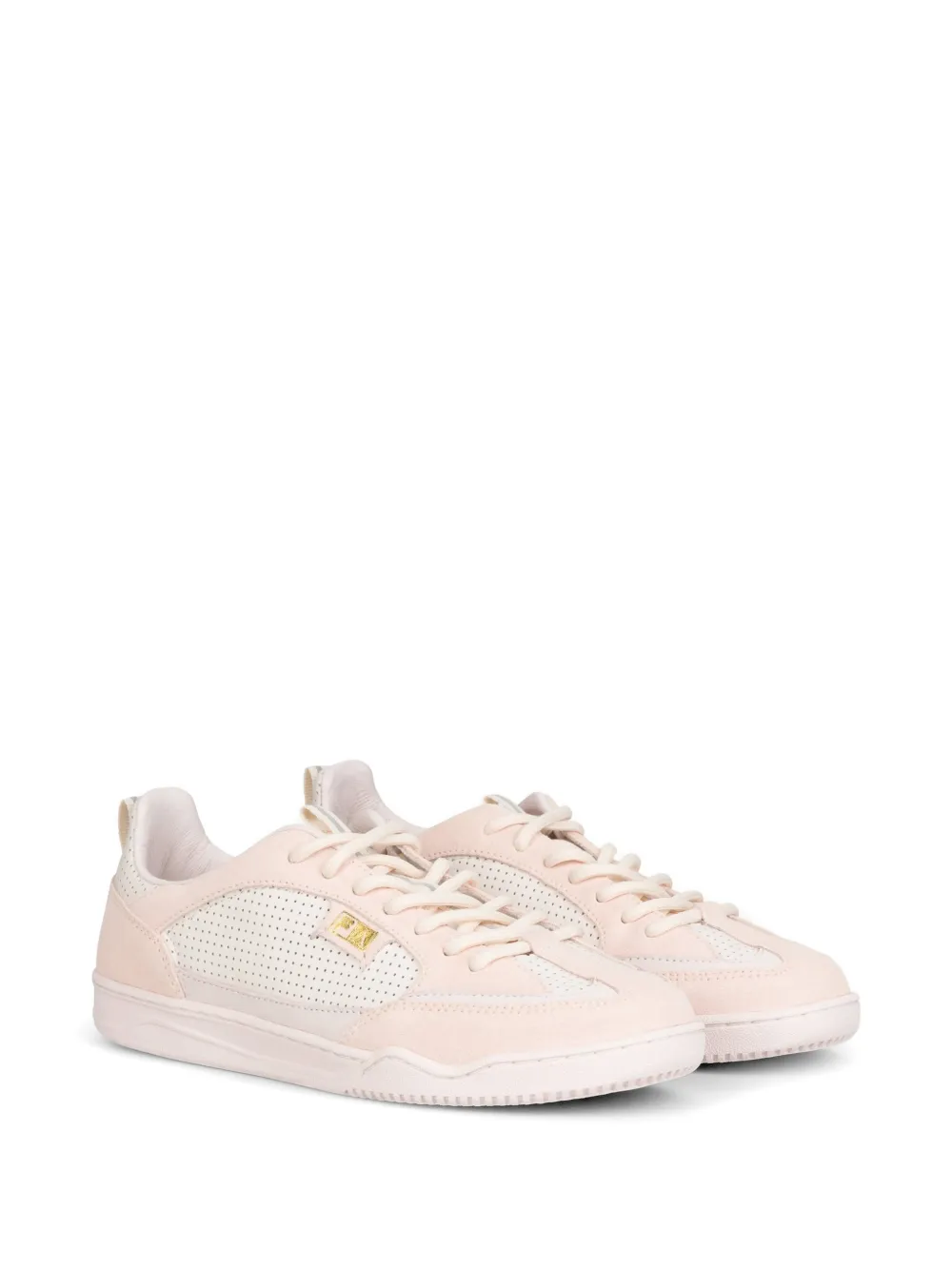 Fila x Aries Slantshot leren sneakers Roze