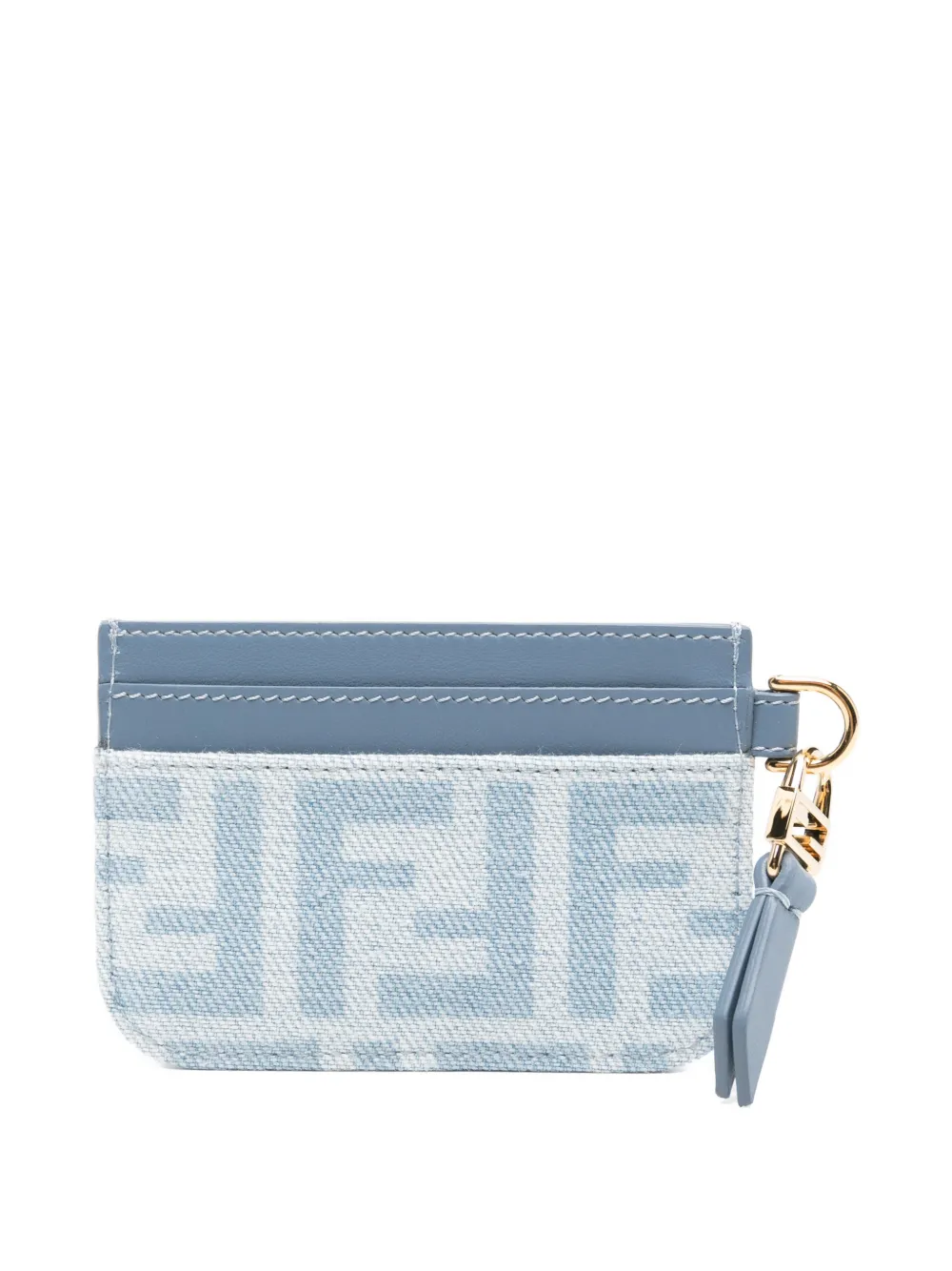 FENDI Pasjeshouder met FF-patroon Blauw