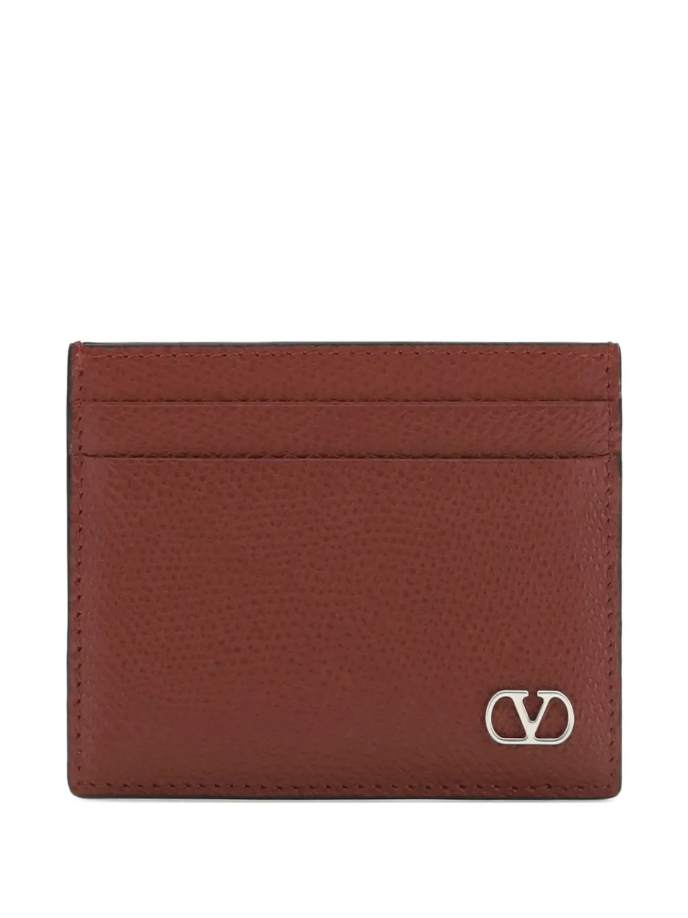 Valentino Garavani VLogo Signature card holder - Rosso