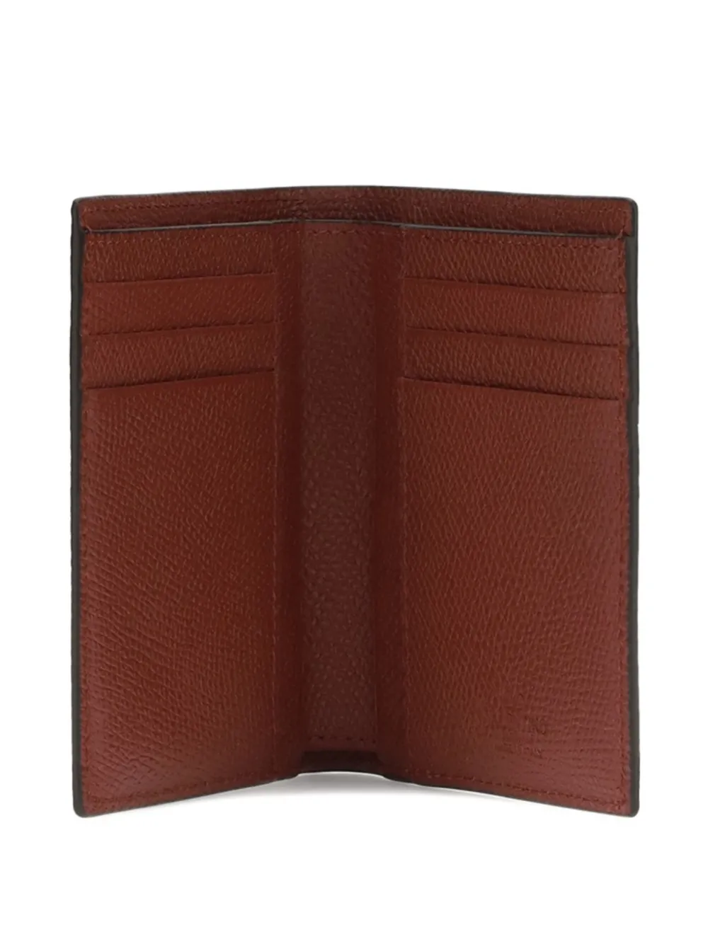 Valentino Garavani VLogo Signature leren pasjeshouder Rood