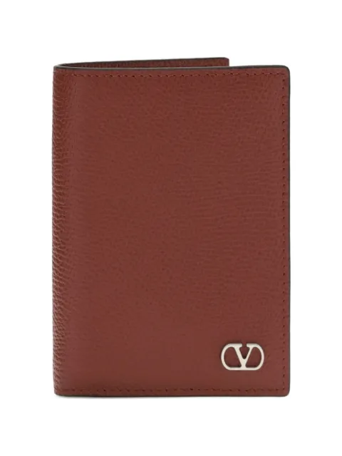 Valentino Garavani VLogo Signature leather card holder