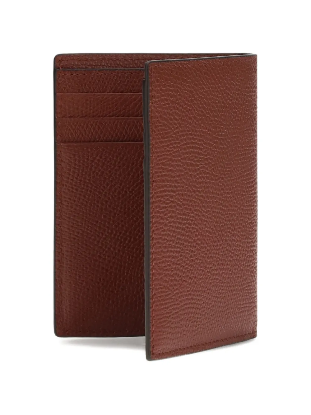 Valentino Garavani VLogo Signature leren pasjeshouder Rood